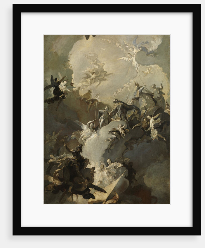The Glorification of the Royal Hungarian Saints, ca. 1772-73 by Franz Anton Maulbertsch