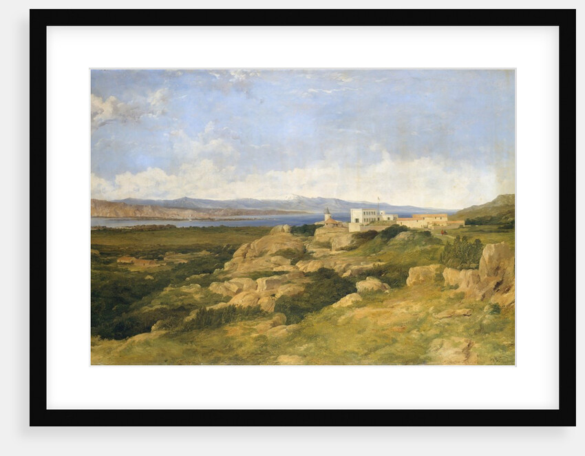 General Garibaldi's Residence at Caprera, 1865 by Frederick Richard Lee