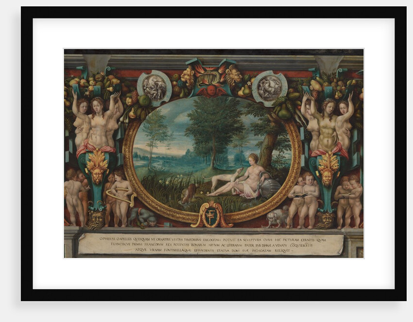 The Nymph of Fontainebleau by French Painter