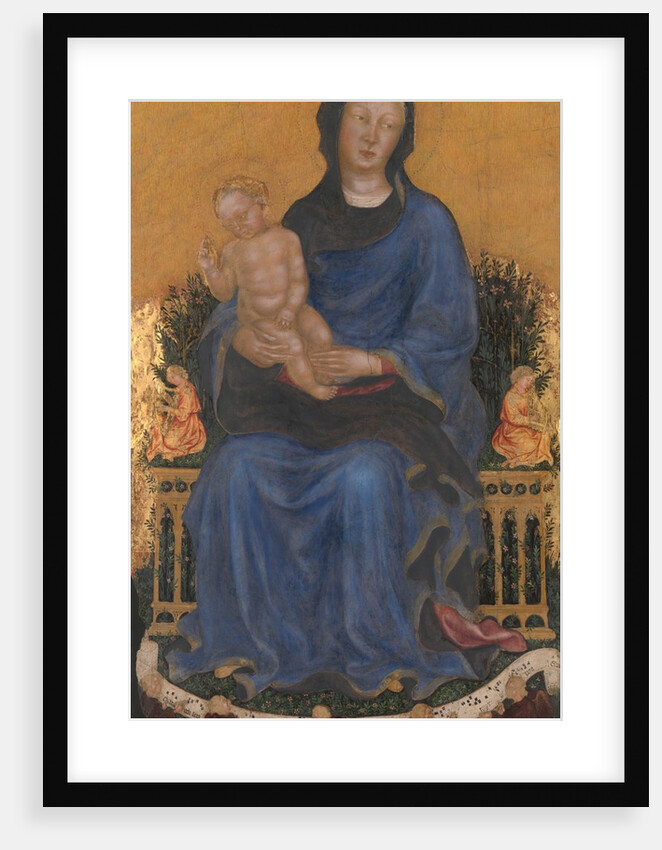 Madonna and Child with Angels by Gentile da Fabriano