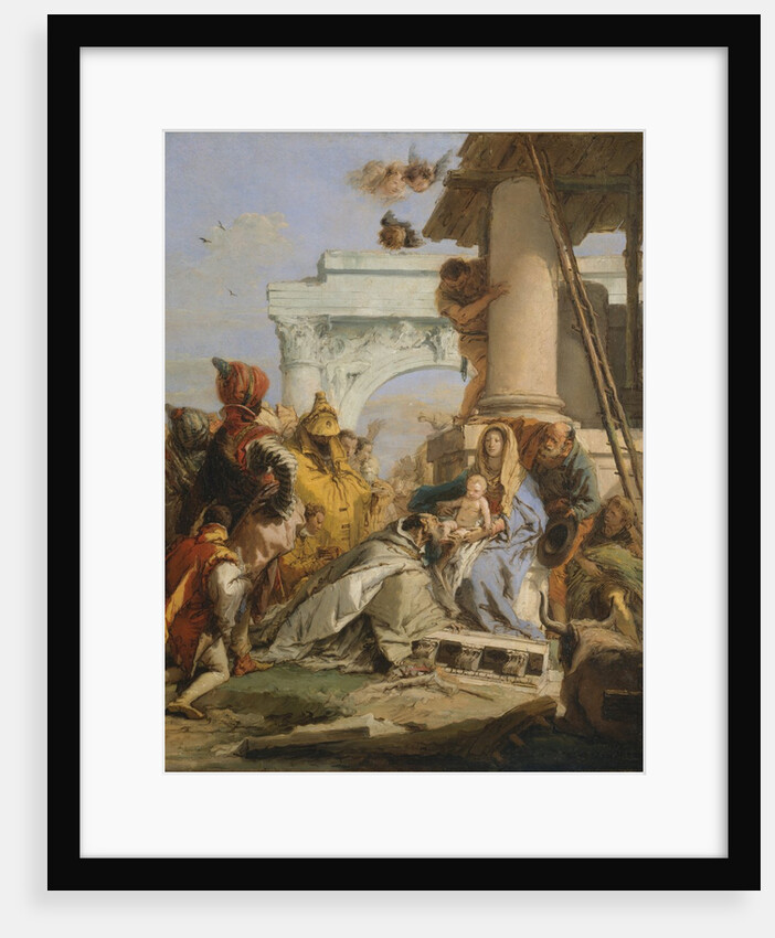 The Adoration of the Magi, late 1750s by Giovanni Battista Tiepolo