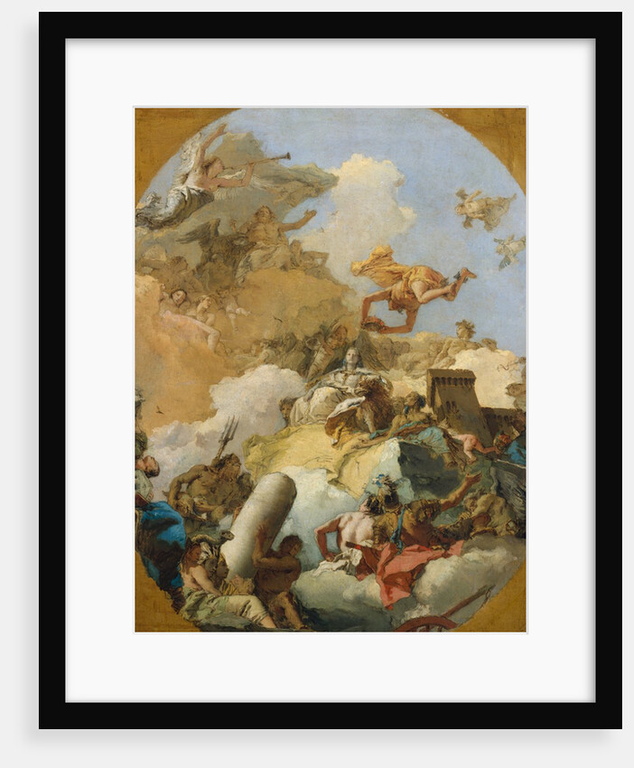 The Apotheosis of the Spanish Monarchy, 1760s by Giovanni Battista Tiepolo