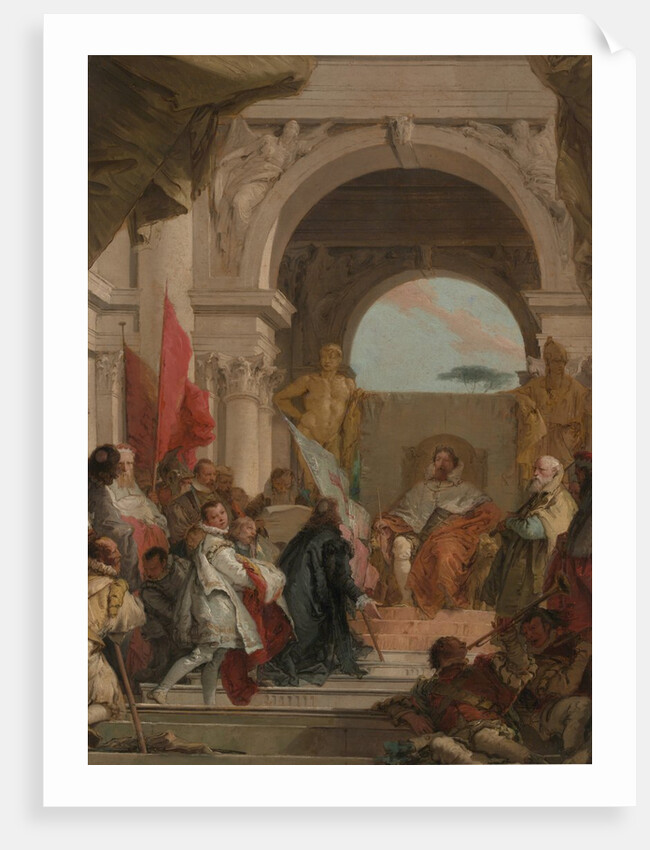 The Investiture of Bishop Harold as Duke of Franconia, ca. 1751-52 by Giovanni Battista Tiepolo