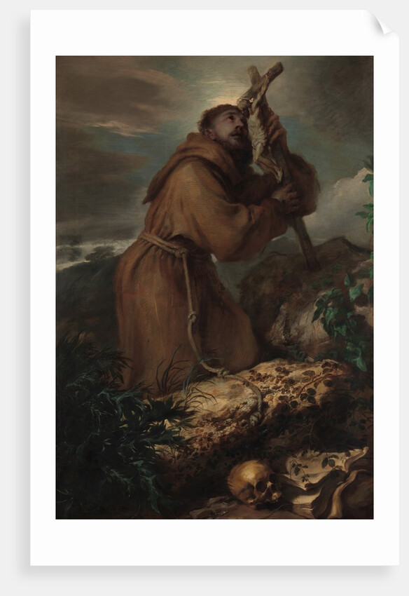 Saint Francis in Ecstasy, ca. 1650 by Giovanni Benedetto Castiglione