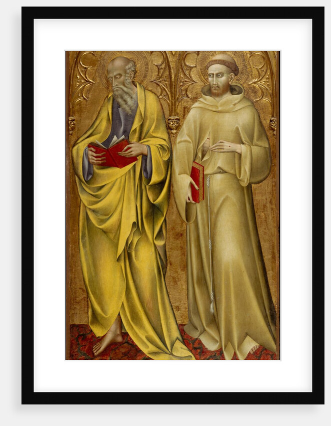 Saints Matthew and Francis, ca. 1435 by Giovanni di Paolo