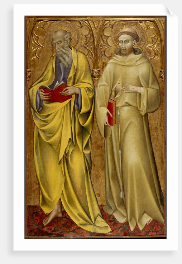 Saints Matthew and Francis, ca. 1435 by Giovanni di Paolo
