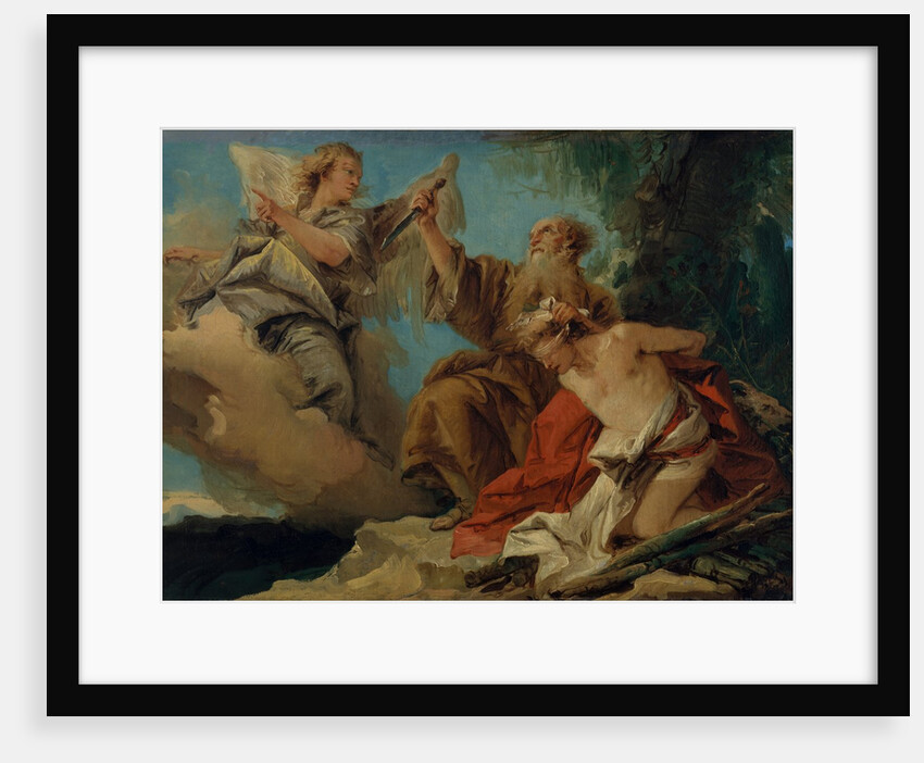 The Sacrifice of Isaac, mid-1750s by Giovanni Domenico Tiepolo
