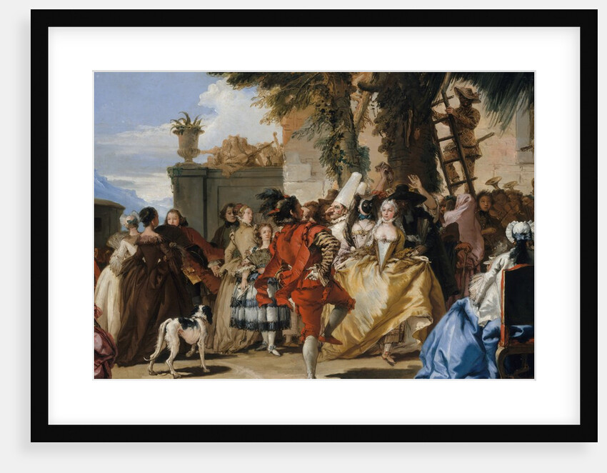 A Dance in the Country, ca. 1755 by Giovanni Domenico Tiepolo