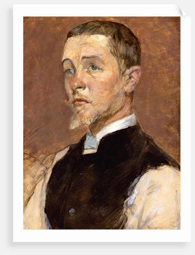 Albert Grenier, 1887 by Henri de Toulouse-Lautrec