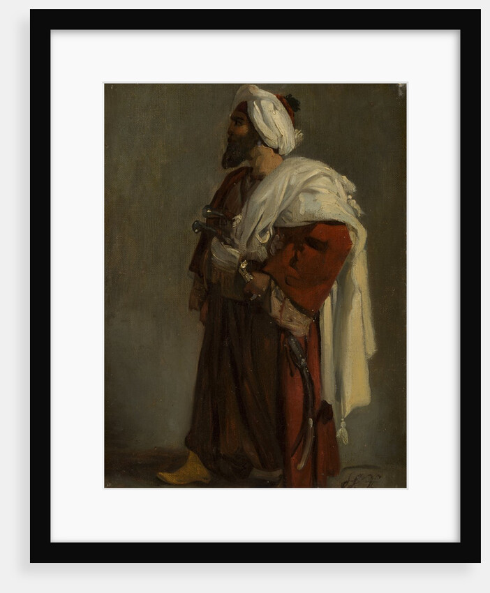 Arab Warrior, ca. 1817-22 by Émile Jean-Horace Vernet