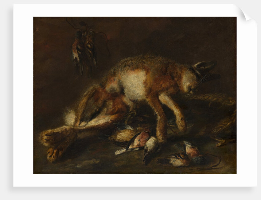 A Hare and Birds by Jan Fyt