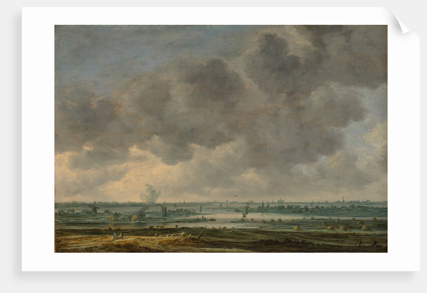 View of Haarlem and the Haarlemmer Meer, 1646 by Jan van Goyen