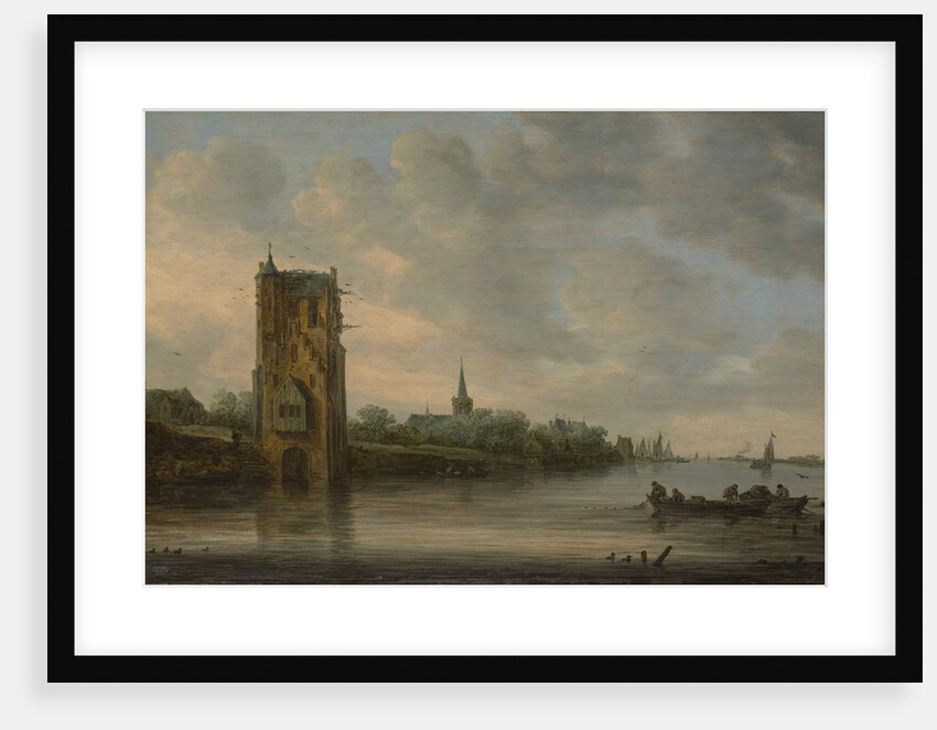 The Pelkus Gate near Utrecht, 1646 by Jan van Goyen