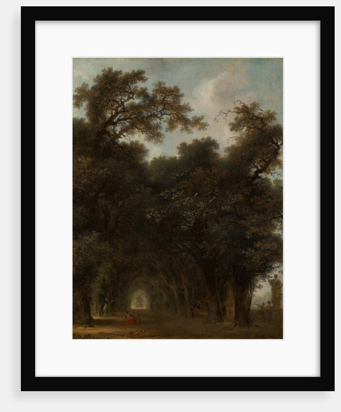 A Shaded Avenue, ca. 1775 by Jean-Honore Fragonard