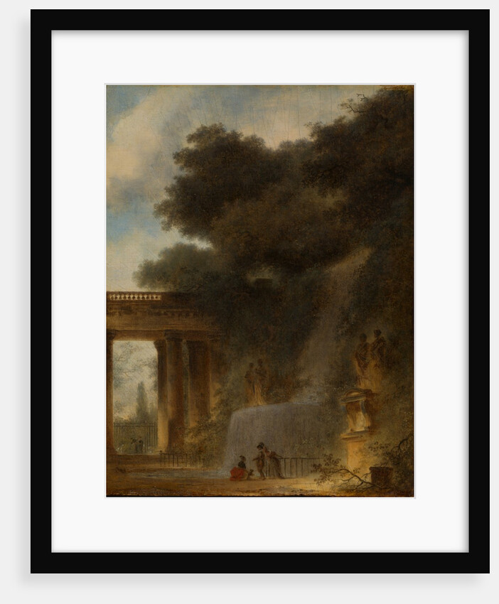 The Cascade, ca. 1775 by Jean-Honore Fragonard