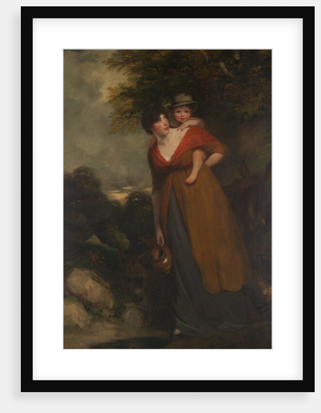 Mrs. Richard Brinsley Sheridan and Her Son…) by John Hoppner
