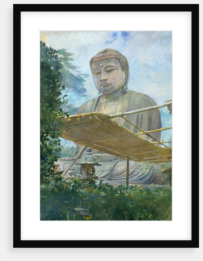 The Great Statue of Amida Buddha at Kamakura, Known as the Daibutsu…, 1887 by John La Farge