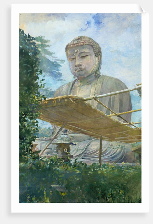 The Great Statue of Amida Buddha at Kamakura, Known as the Daibutsu…, 1887 by John La Farge