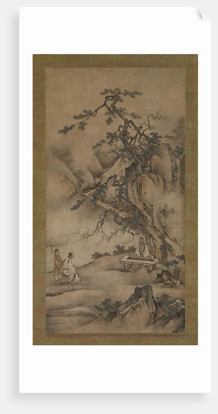 Bo Ya Plays the Qin as Zhong Ziqi Listens, 1530s by Unknown