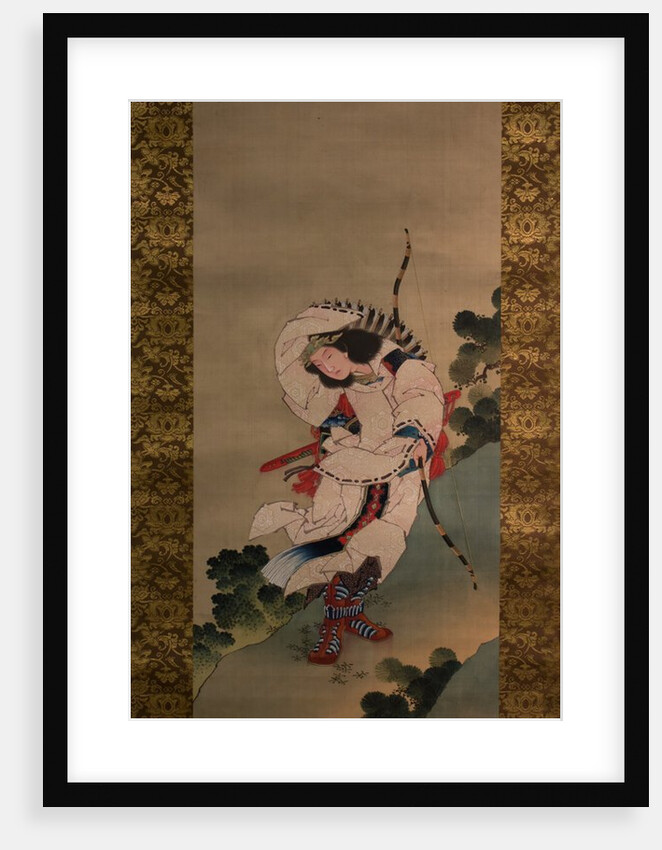 The Legendary Empress Jingu, dated 1847 by Studio of Katsushika Hokusai