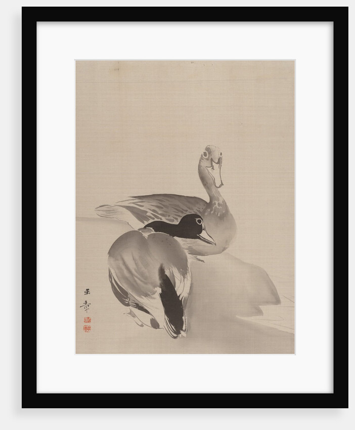 Pair of Ducks, 1887-92 by Gyokusho Kawabata
