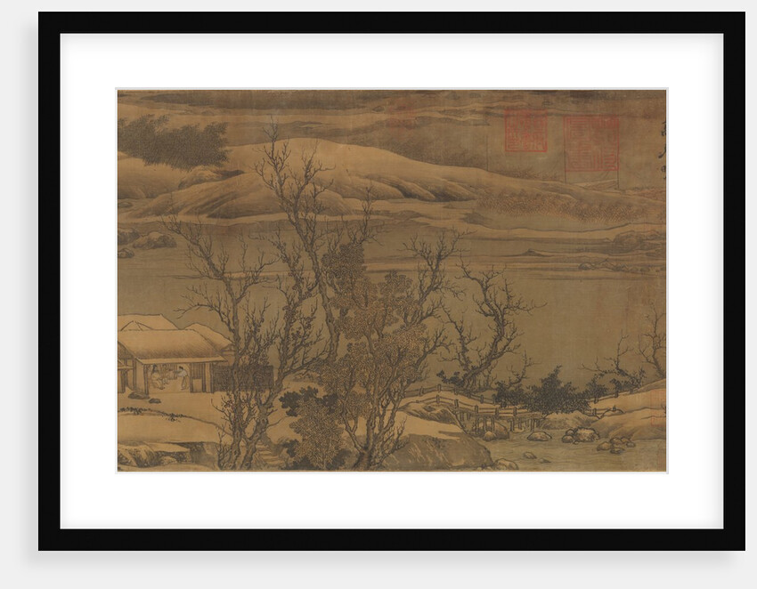 Streams and Mountains Under Fresh Snow, ca. late 12th century by Liu Songnian
