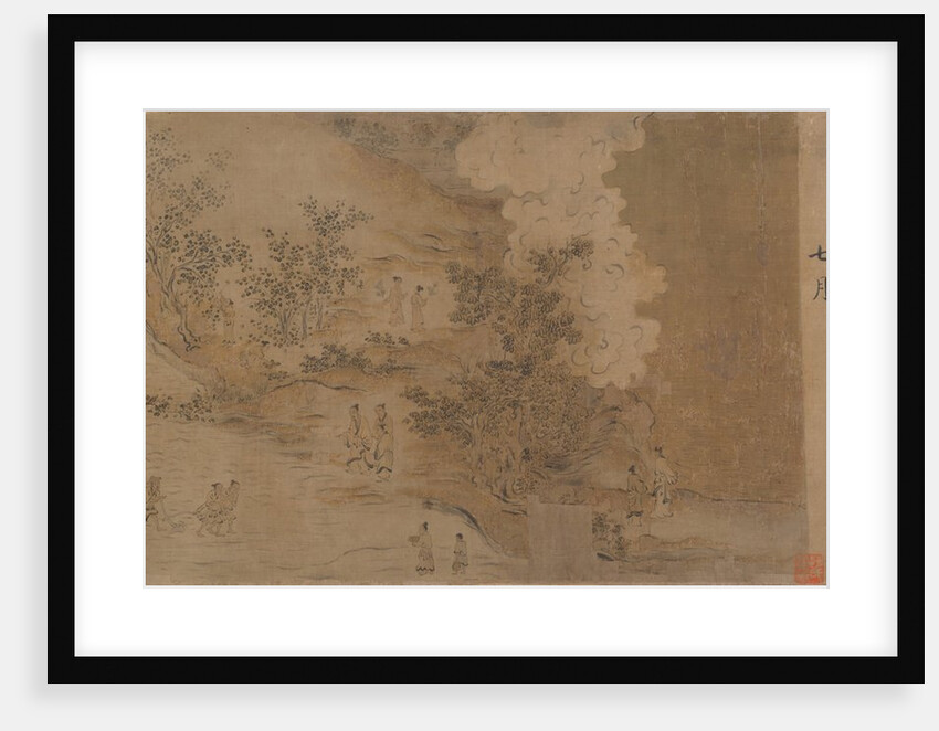 Odes of the State of Bin , mid-12th century by Ma Hezhi