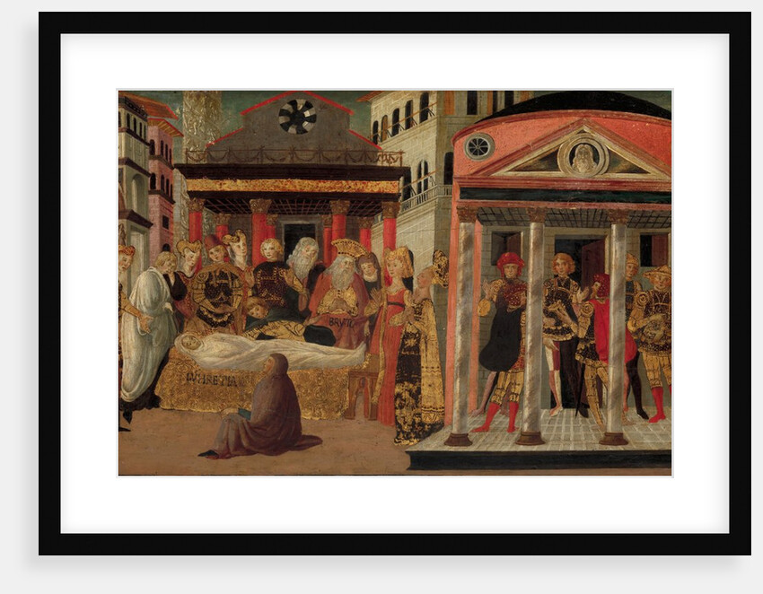 The Funeral of Lucretia, late 15th-early 16th century by Master of Marradi