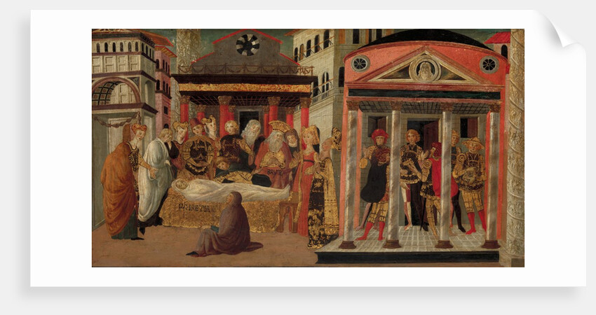 The Funeral of Lucretia, late 15th-early 16th century by Master of Marradi