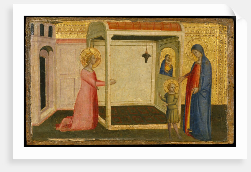 The Vision of Saint Catherine of Alexandria, second half 14th century by Silvestro dei Gherarducci