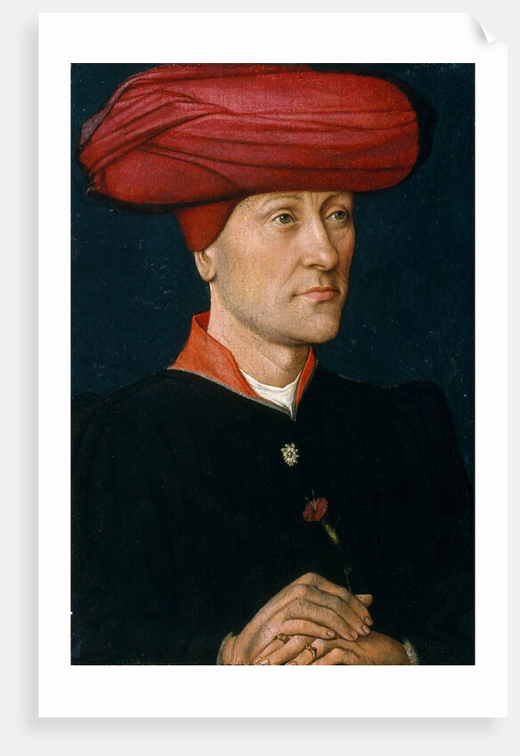 Portrait of a Man in a Chaperon by Netherlandish Painter