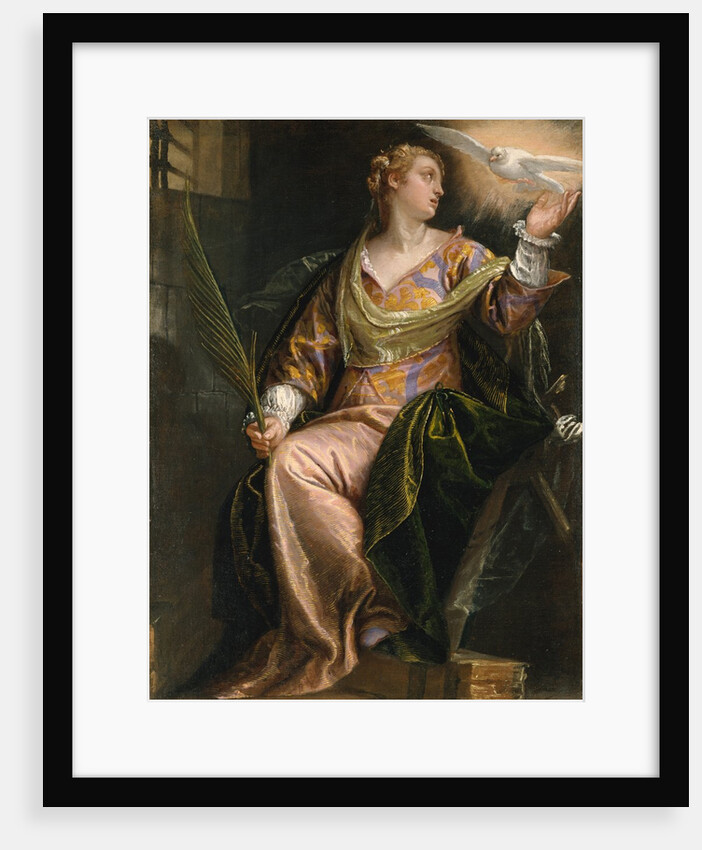 Saint Catherine of Alexandria in Prison, ca. 1580-85 by Paolo Veronese