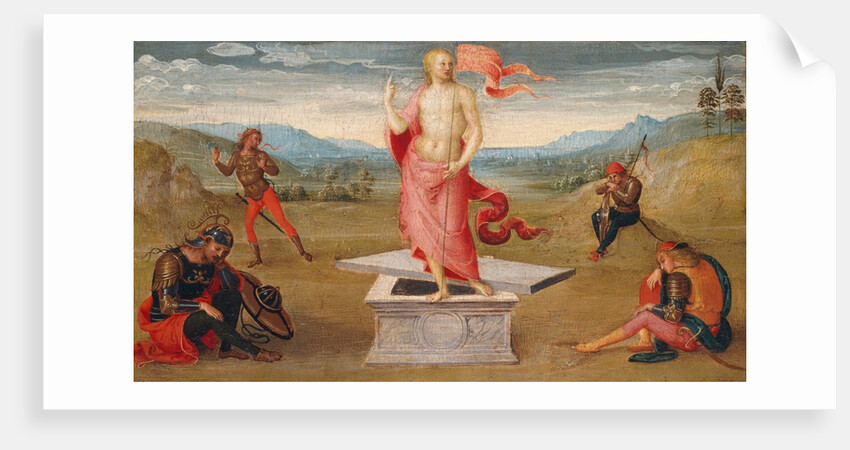 The Resurrection by Perugino