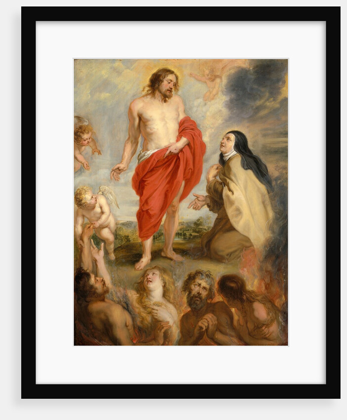 Saint Teresa of Ávila Interceding for Souls in Purgatory by Workshop of Peter Paul Rubens