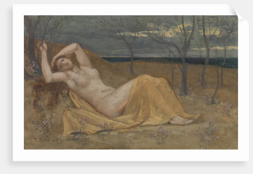 Tamaris, ca. 1886-87 by Pierre Puvis de Chavannes