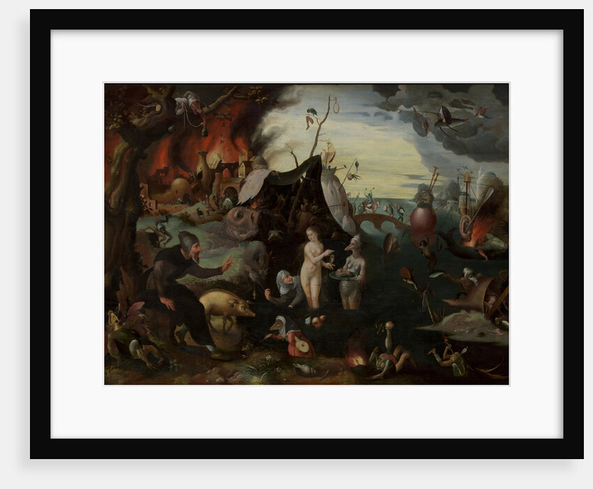 The Temptation of Saint Anthony by Pieter Huys