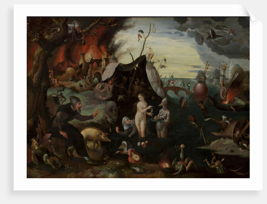 The Temptation of Saint Anthony by Pieter Huys