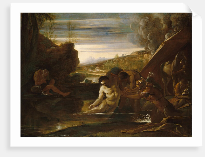 Alexander the Great Rescued from the River Cydnus, ca. 1650 by Pietro Testa