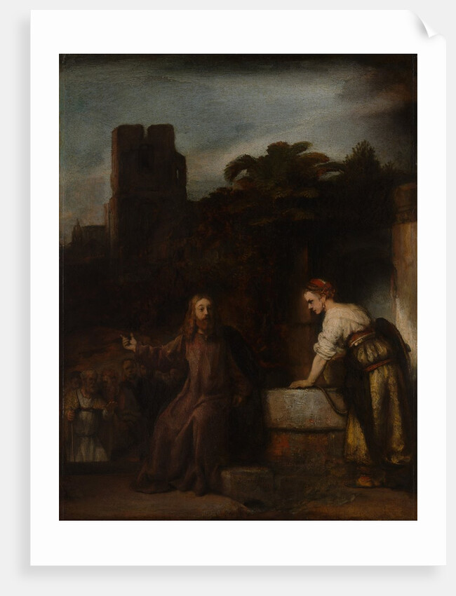 Christ and the Woman of Samaria by Unknown
