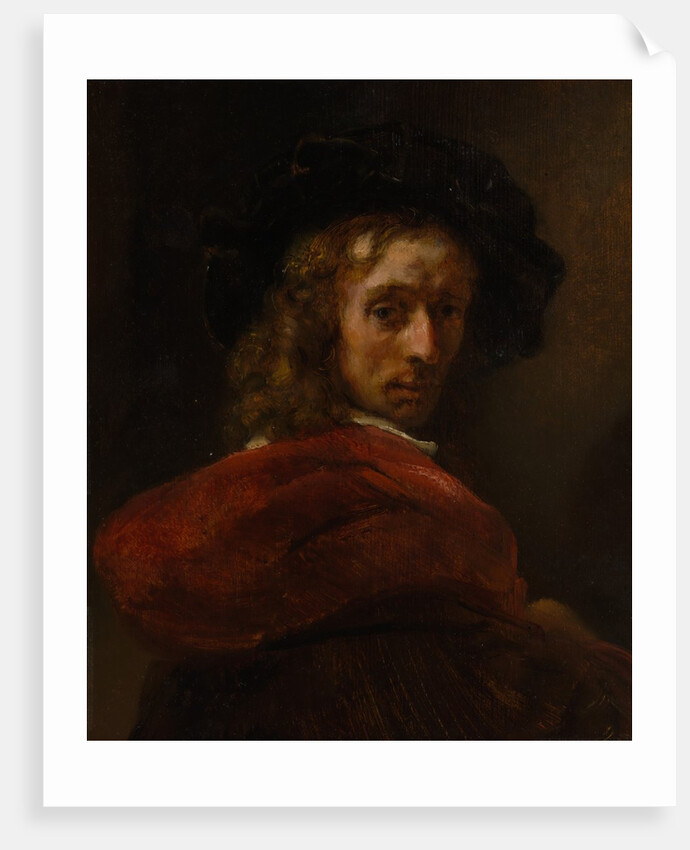 Man in a Red Cloak by Unknown