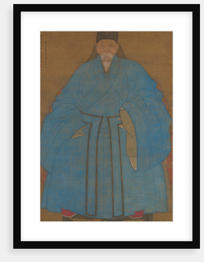 Portrait of the Artist's Great-Granduncle Yizhai at the Age of Eighty-Five… by Ruan Zude