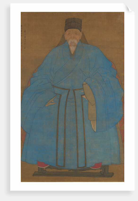 Portrait of the Artist's Great-Granduncle Yizhai at the Age of Eighty-Five… by Ruan Zude