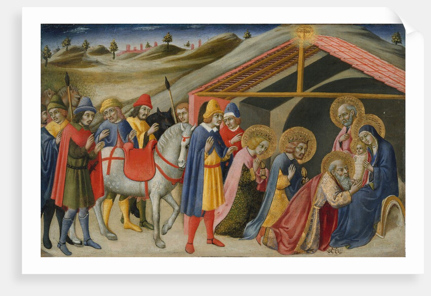 The Adoration of the Magi, ca. 1470 by Sano di Pietro