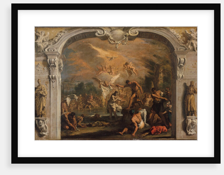 The Baptism of Christ, ca. 1713-14 by Sebastiano Ricci