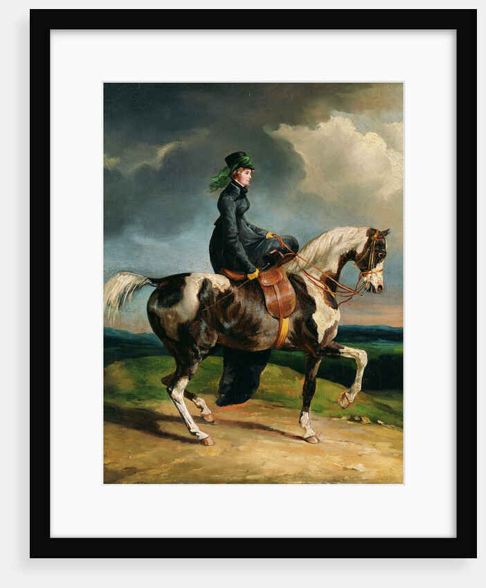 Horsewoman, 1820 or later by Theodore Gericault