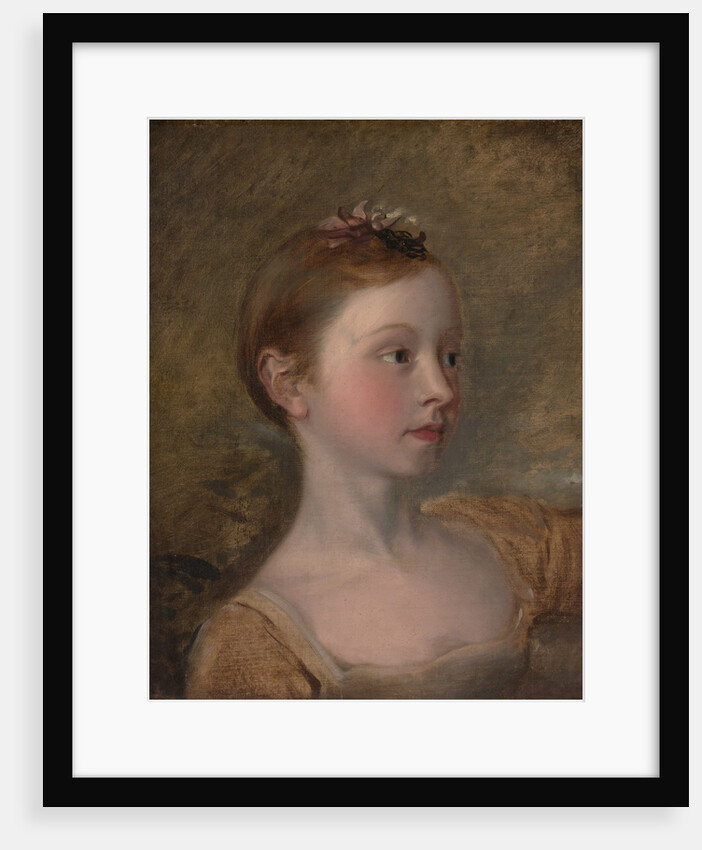 The Painter's Daughter Mary, mid-19th century by Unknown