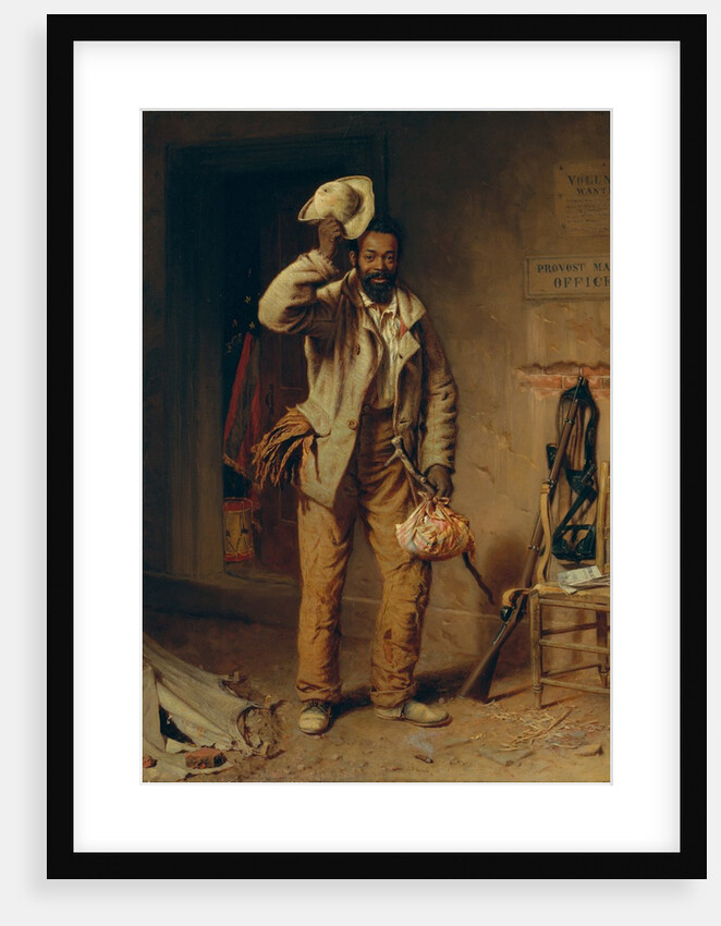 A Bit of War History: The Contraband, 1865 by Thomas Waterman Wood