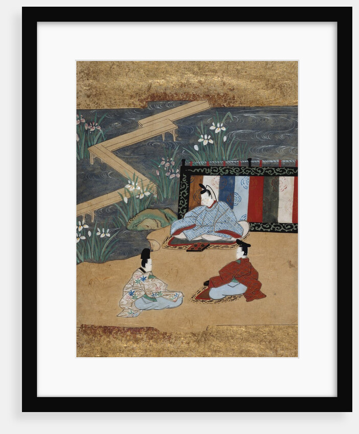 Scenes from the Tales of Ise, late 18th century by Tosa School