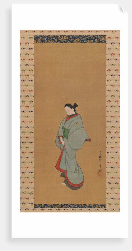 Standing Woman, ca. 1730 by Tosendo Rifu