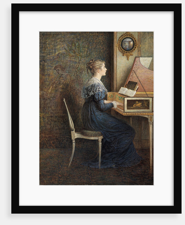 An Old Song, 1874 by William John Hennessy